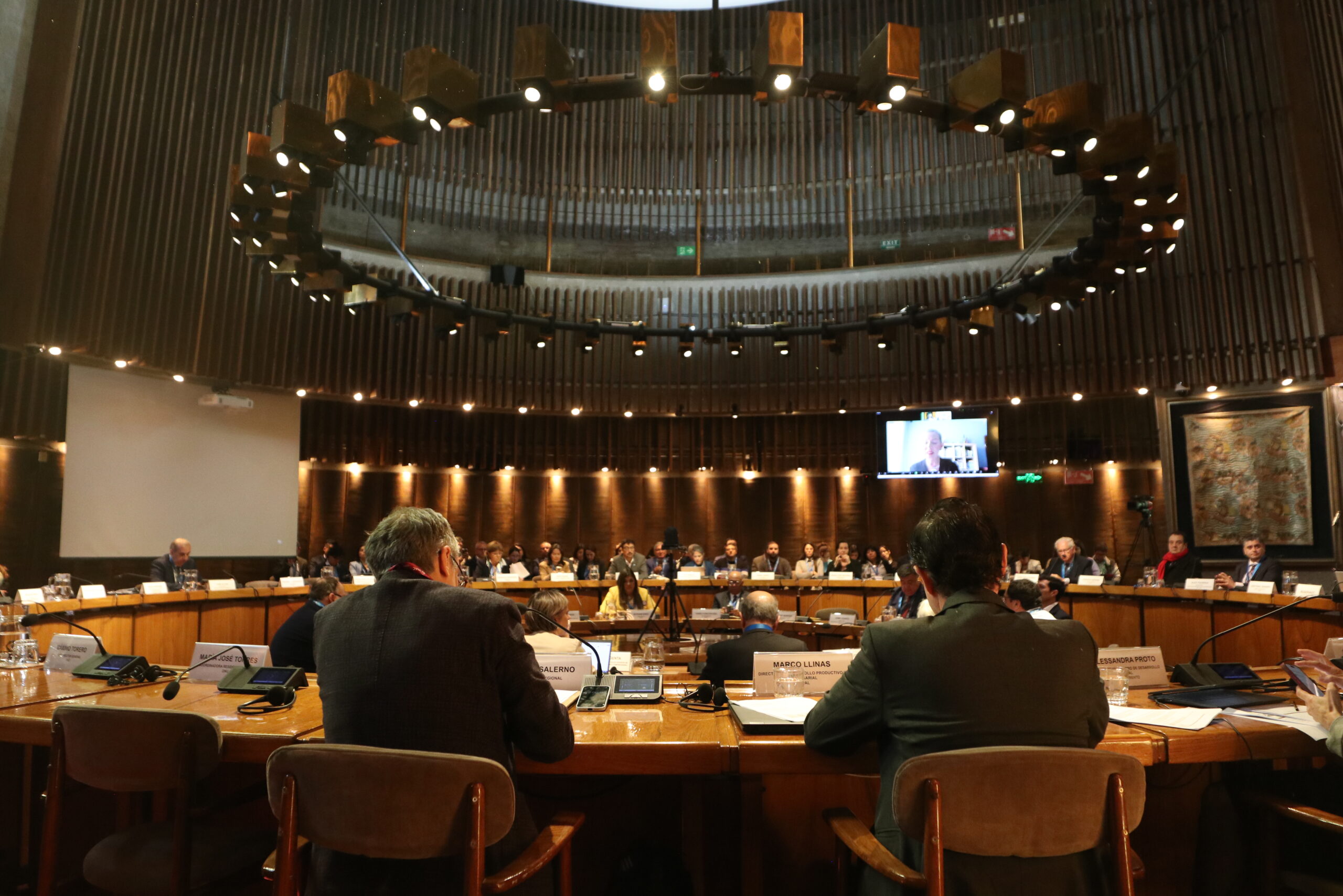 Instalaciones de Cepal donde se desarrolló la Conferencia Internacional sobre las cooperativas en el marco del Año Internacional de las Cooperativas